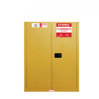 西斯贝尔/SYSBEL WA810450 易燃液体安全储存柜 双门/手动防火防爆柜FM/CE认证45GAL/170L 黄色 1台 