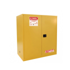 西斯贝尔SYSBEL WA811100 易燃液体安全柜油桶型110Gal/415L/黄色/手动/两桶型 1台装