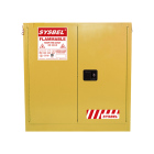 西斯贝尔SYSBEL WA810301 30Gal/114L 黄色易燃液体安全储存柜 自动门 1台装