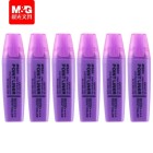 晨光（M＆G）MG2150 荧光笔塑料5.0mm紫色 12支/盒 1盒