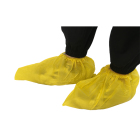 耐呗斯 NBSDBXT17 一次性防滑PVC鞋套低帮 黄色 2只/双 1双