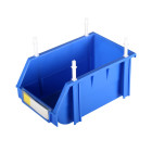 力王 PK002 零件盒 240×150×124 塑料 组立式收纳盒 蓝色 10个/组 （1组）