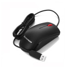 联想(LENOVO)  M120 有线光电鼠标 USB接口 大红点 黑色 1个（单位：个）