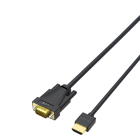 联想（lenovo）HDMI-VGA转接线 高清视频转接线 投屏转换器线 电脑笔记本盒子连投影仪电视显示器 0.6m 1根 （单位：根）