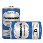 松下（Panasonic）碳性1#大号D型干电池 1.5V 5000mAh 适用于热水器煤气燃气灶手电筒 R20PNU/2S 1节 （单位：节）