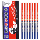 中华 120 铅笔 HB木质 红蓝双色 10支/盒 1盒(单位：1盒)