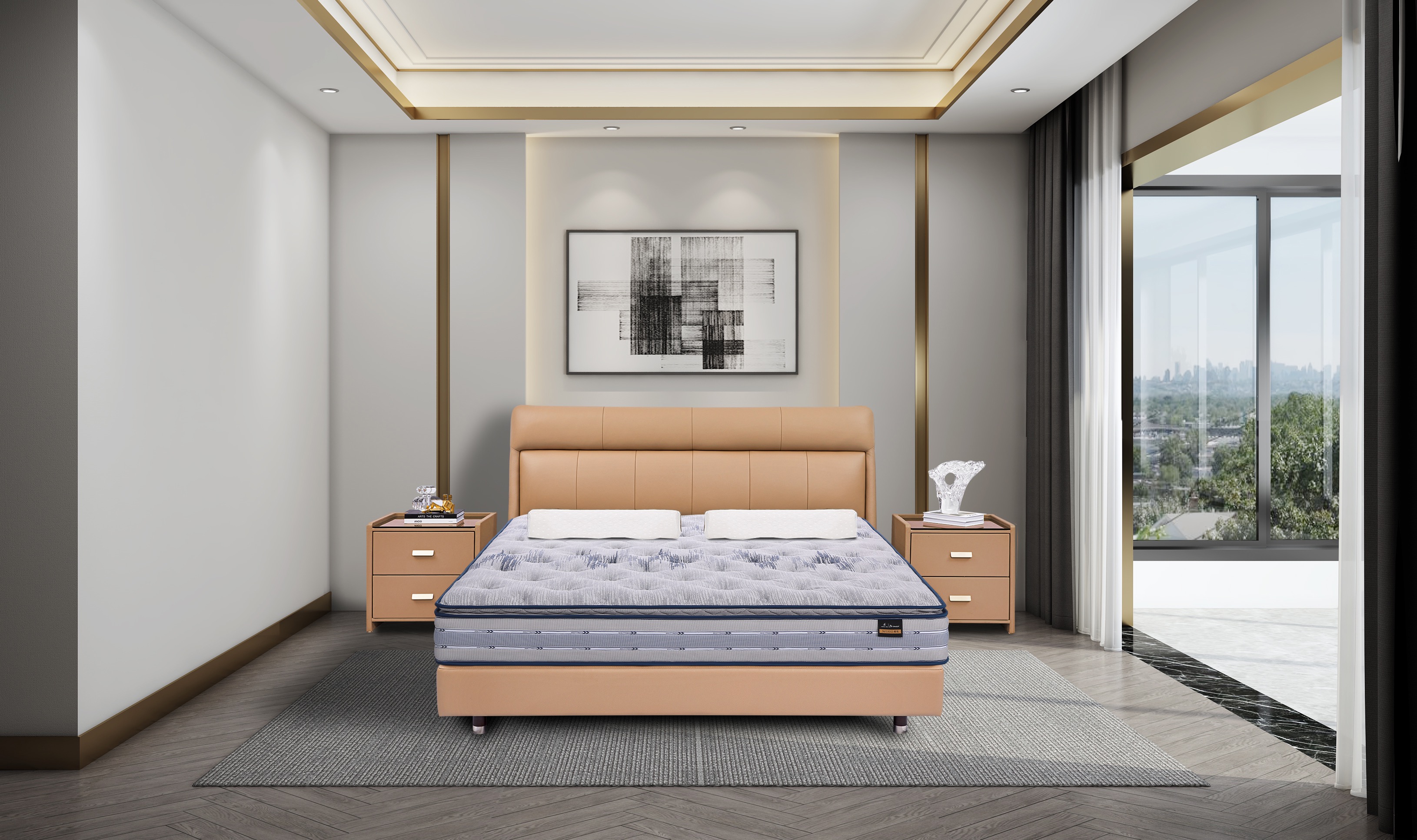 慕思DeRucci 床架悠然BCD1-091 1张