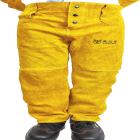 威仕盾WESTUN W-2600金黄色全皮焊工裤 1条