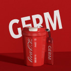 格沵GERM GPS-2124VP-CCR可口可乐联名款菱形咖啡杯红390ml 1个