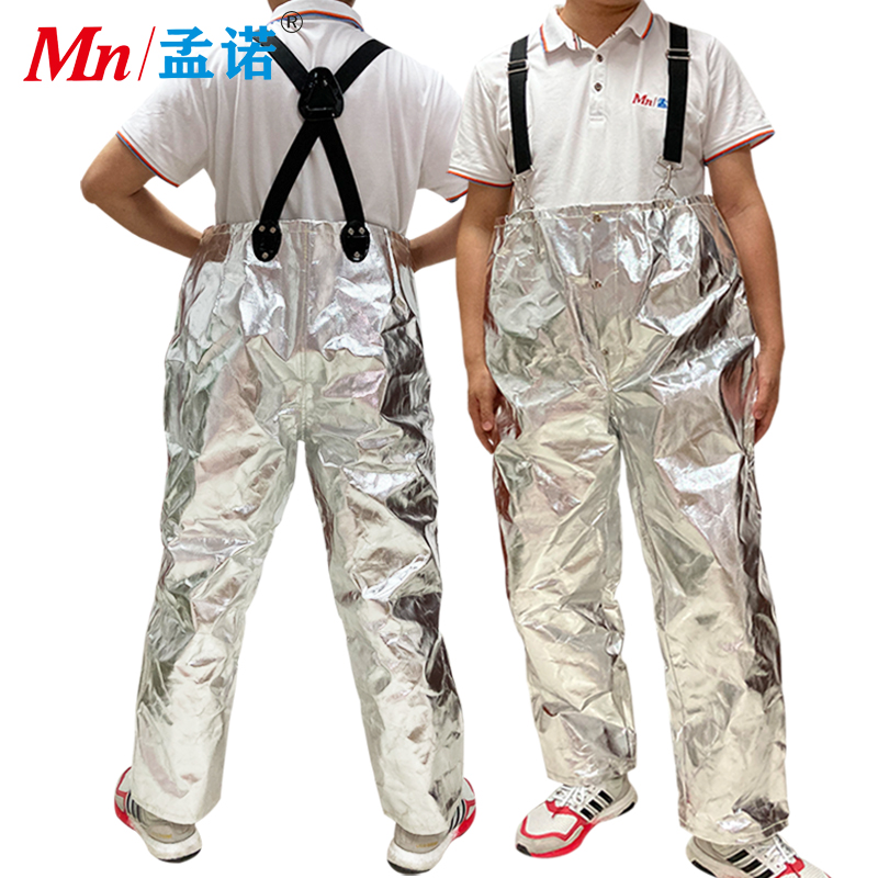 孟诺 Mn-grk1000 耐高温1000度隔热裤防辐射热1000度防火防喷溅 1条