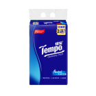 得宝Tempo 抽取式面巾纸3+1包*90抽（天然无香64包 1箱